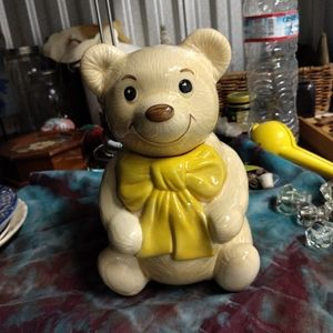 Metlox USA pottery Bear cookie jar